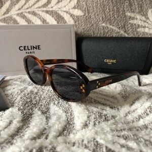 Celine Brown Tortoise Sunglasses